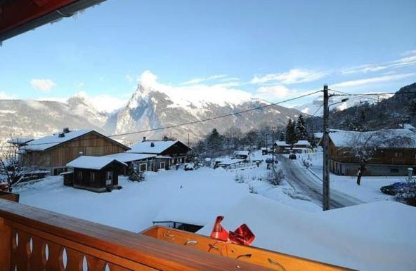 Hôtel Boule de Neige Samoëns Buitenkant foto