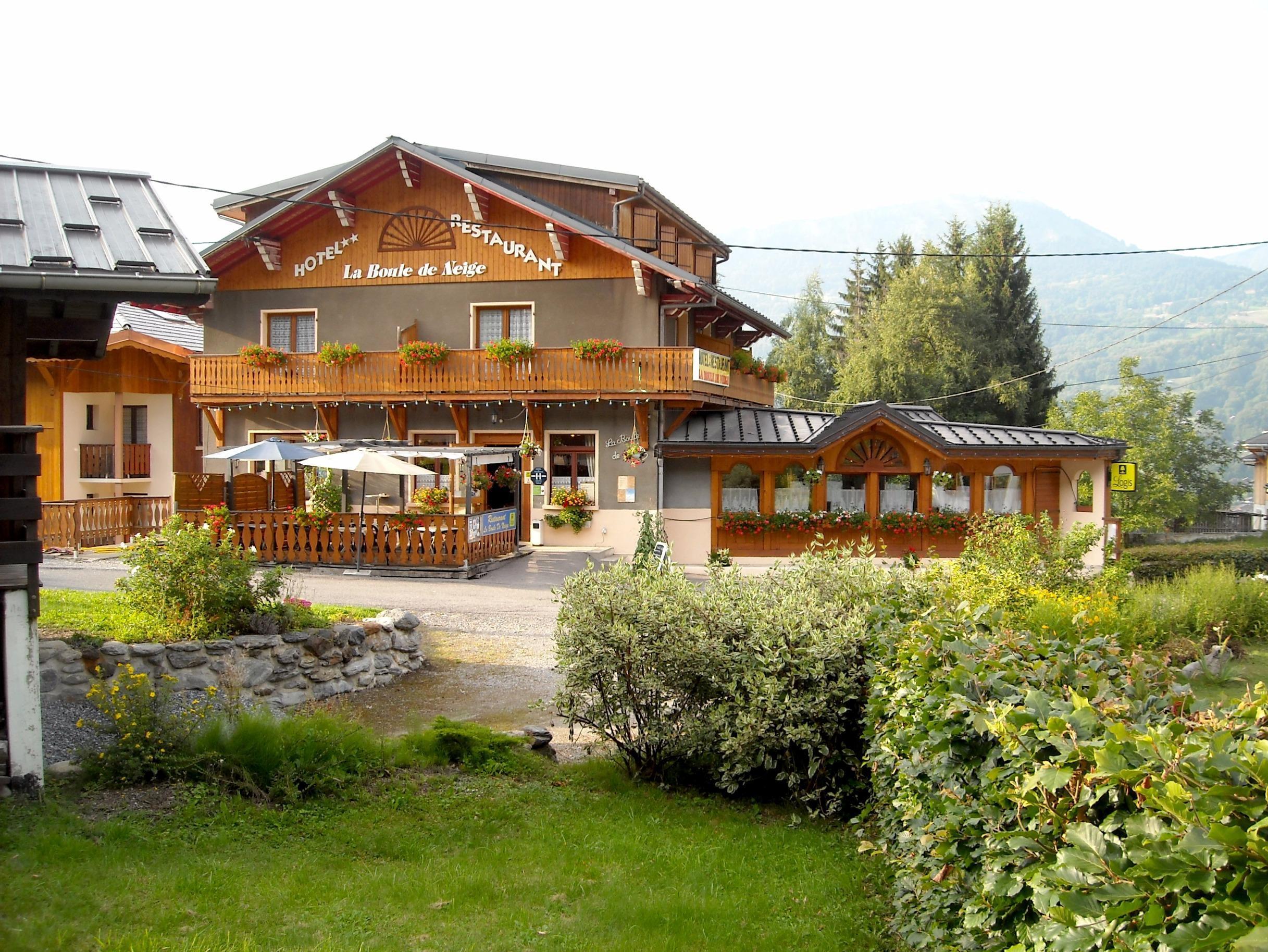 Hôtel Boule de Neige Samoëns Buitenkant foto