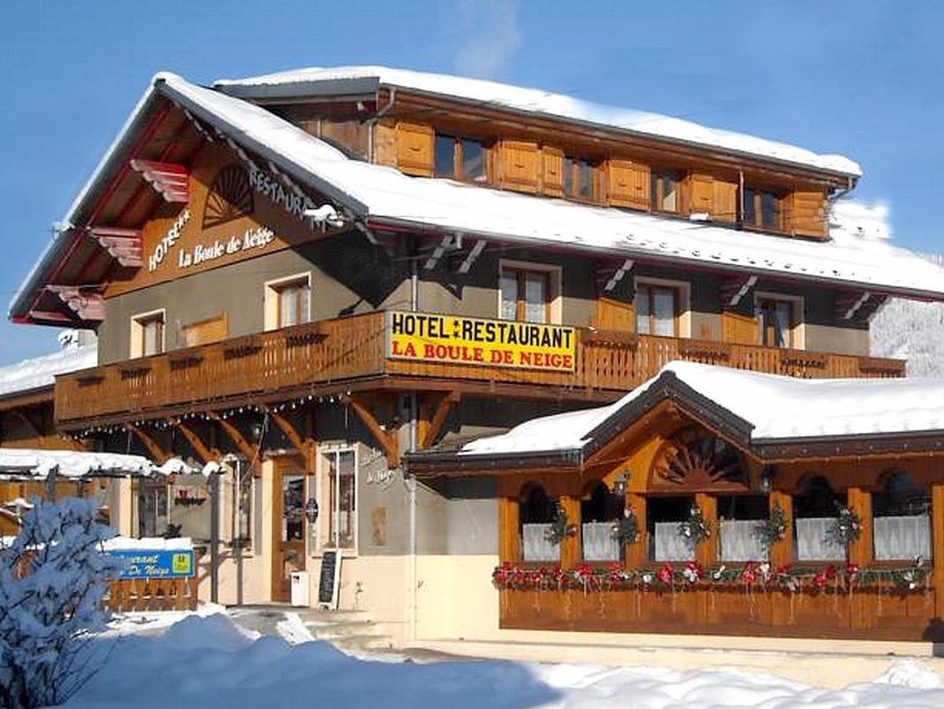 Hôtel Boule de Neige Samoëns Buitenkant foto