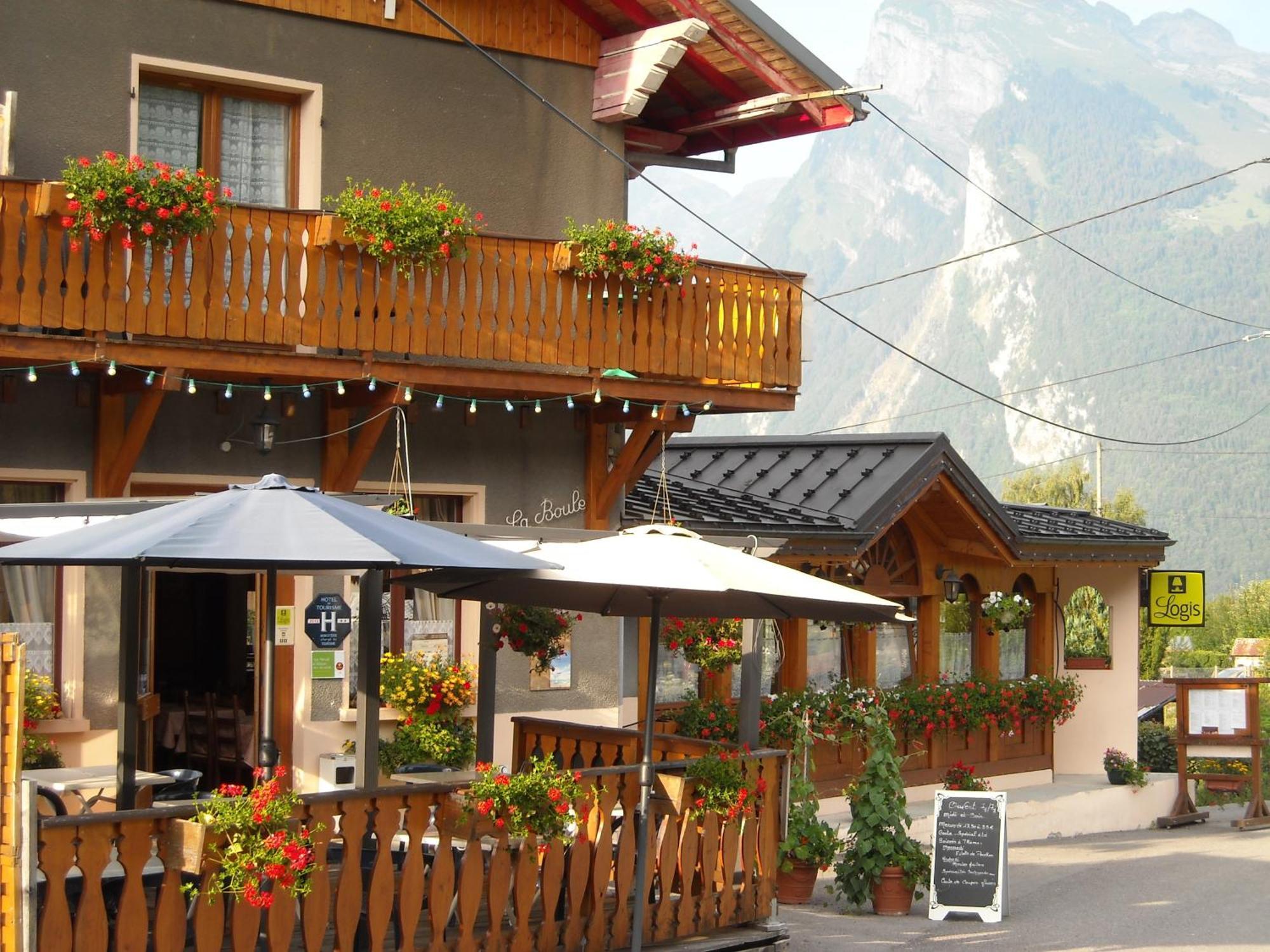 Hôtel Boule de Neige Samoëns Buitenkant foto