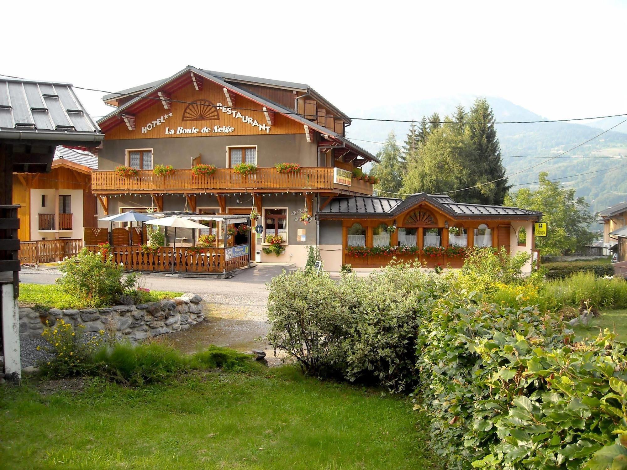 Hôtel Boule de Neige Samoëns Buitenkant foto