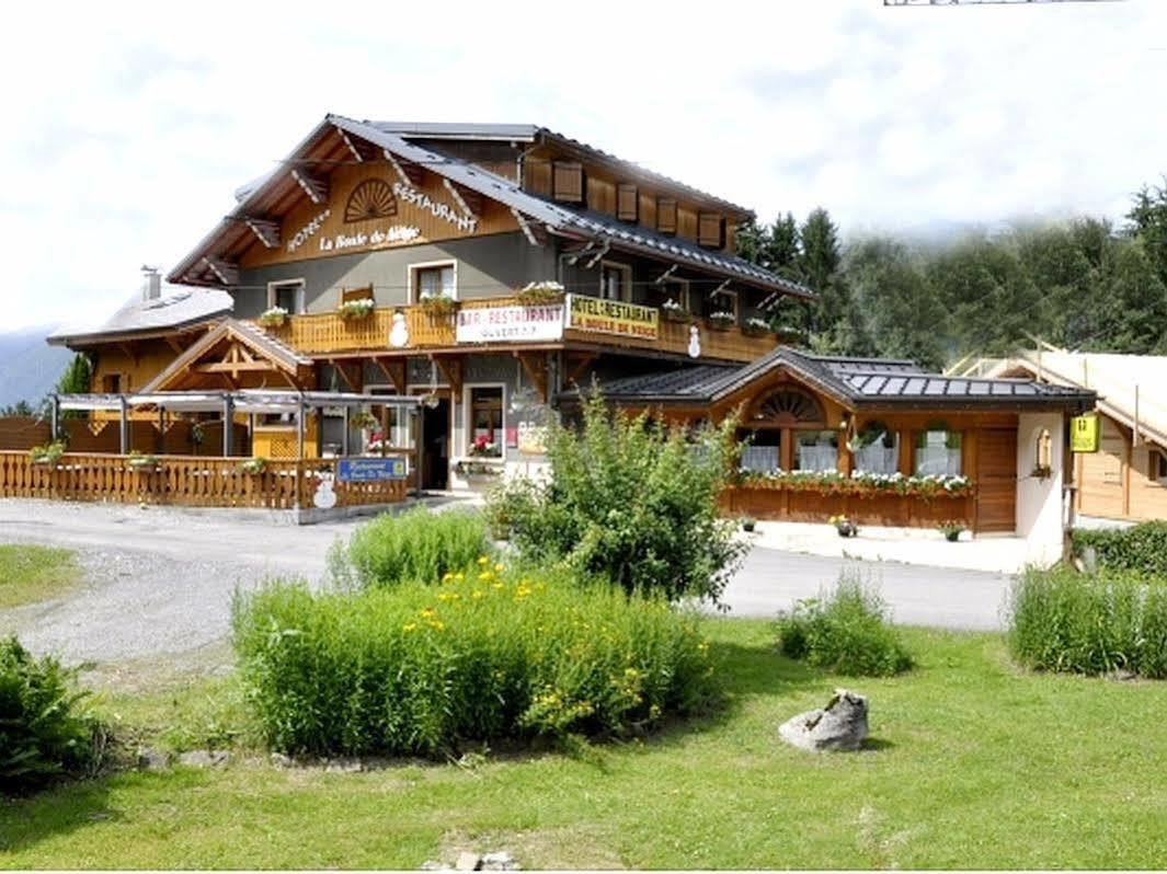 Hôtel Boule de Neige Samoëns Buitenkant foto